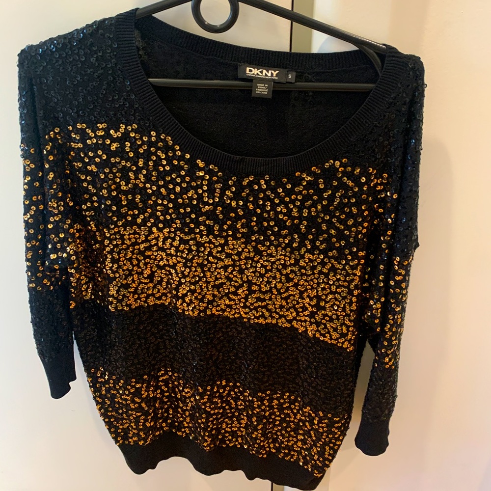 DKNY Sequin Sweater
